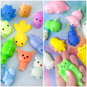 pocket squishy squishies play toy fidget stress relief cat dog animal animals stocking fillers uk cute kawaii gift gifts shop bear elephant turtle seal polar pig dog puppy cats kids child's penguin turtle crocodile cat bear octopus dinosaur unicorn