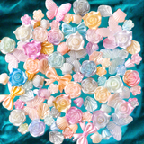 HALF PRICE PEARLY PASTEL BEAD BUNDLE