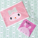 easter spring time cute kawaii bunny puppy rabbit cello vellophane packaging bag bags supplies pink for you big small gift wrapping packet large little uk stationery supplies dog dogs rabbit rabbits