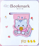 Just 99p! ANIMAL Magnetic BOOKMARK- BUNNY BEAR PUPPY or CAT (18 Designs)