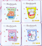 cute kawaii sweet magnetic bookmark bookmarks animal animals spring gift gifts uk stationery present easter bunny rabbit rabbits bear bears white brown cat cats kitty