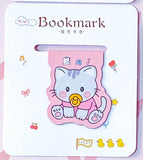 Just 99p! ANIMAL Magnetic BOOKMARK- BUNNY BEAR PUPPY or CAT (18 Designs)