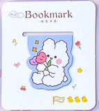 Just 99p! ANIMAL Magnetic BOOKMARK- BUNNY BEAR PUPPY or CAT (18 Designs)
