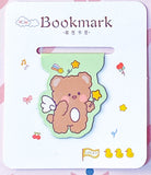 Just 99p! ANIMAL Magnetic BOOKMARK- BUNNY BEAR PUPPY or CAT (18 Designs)