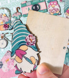 big large natural wood wooden spring easter tree hanging decorations decoration flatback ornament gnome garden flower flowers floral basket bench boots watering can envelope umbrella camera bicycle vintage retro pink turquoise teal pretty gift gifts