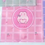 BEAR & BUNNY Small Cellophane Bags Set of 10 70mm x 70mm