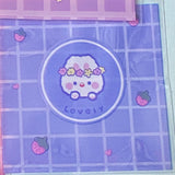 spring cello cellophane small little bag bags packaging supplies uk cute kawaii stationery packing lucky honey lovely clever bear bears white rabbit rabbits bunny bunnies spring easter heart star pink lilac blue green