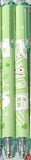 GREEN FROG Slim Black Gel Pen