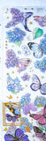 BARGAIN HOLO FOIL STICKERS Butterflies Flowers Crystals Keys