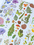 bargain sticker stickers sheet sheets holo holographic clear plastic transparent stationery butterfly butterflies key keys garden flower flowers bloom blossom letters alpha alphabet numbers gem gems gemstones crystal crystals uk cute kawaii stationery shop store purple lilac yellow green peach pink red orange bright green