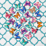 butterfly butterflies enamel bright gold tone charm charms orange blue turquoise pale pink lilac green metal beautiful butterflies uk craft supplies cute kawaii pretty shop store patterned wings