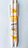 50% Off! KAWAII HAPPY DUCK Black Gel Ink Cute Spring PEN