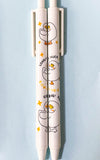 50% Off! KAWAII HAPPY DUCK Black Gel Ink Cute Spring PEN
