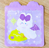 jumbo big large plastic re-sealable bag bags cello gift gifts holo holographic resealable party favour sweet candy easter spring bunny rabbit bear bears uk packaging supplies present glitter glittery