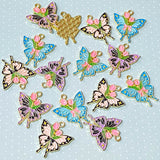 enamel charm charms pendant pendants gold tone metal enamelled butterfly butterflies floral flower flowers pink blue turquoise purple lilac black tulip tulips pretty uk craft supplies shop store big large