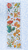 gold foil foiled holo holographic stickers sticker clear plastic sheet butterflies butterfly flower flowers floral fern mushroom mushrooms pretty spring blooms blossom bright colourful uk stationery planner supplies cute kawaii