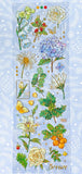 gold foil foiled holo holographic stickers sticker clear plastic sheet butterflies butterfly flower flowers floral fern mushroom mushrooms pretty spring blooms blossom bright colourful uk stationery planner supplies cute kawaii
