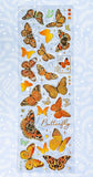 BARGAIN GOLD HOLO Holographic FOIL STICKERS Flowers Mushrooms Butterflies & Ferns