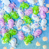 skull iridescent ab shimmer pearl pearls skulls flatback fb flat back fbs acrylic small mini white lilac green halloween spooky embellishment embellishments uk cute kawaii craft supplies shop store spooky