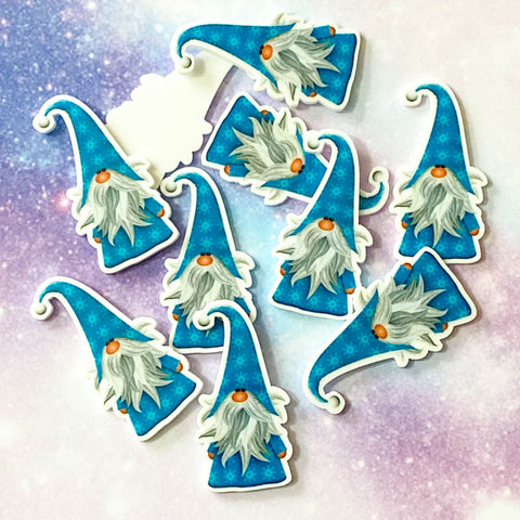 magic magical wizard gnome gnomes gonk gonks fb flat back flatback fbs embellishment embellishments uk craft supplies cute kawaii turquoise teal blue beard