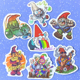 gnome gnomes gonk gonks laptop large sticker stickers christmas butterfly magic mystical set bundle uk cute kawaii stationery bundles colourful mushroom xmas animals penguin sloth frog toad elephant fox flower flowers floral sets