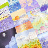 HALF PRICE OIL PAINTING style Postcard- Single Floral/Set of 3 lucky Dip