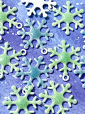 glitter snowflake snow flake snowflakes enamel metal white charm charms christmas festive glittery mint green blue large uk craft supplies pendant cute kawaii