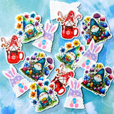 cute kawaii gnome gnomes gonk gonks planar planars flatback flat back fb fbs embellishment embellishments uk craft supplies floral flowers mushroom mushrooms easter bunny red santa christmas cocoa chocolate drink mug planars