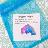 pocket hug pal pals stocking filler gift stress anxiety mental health gift gifts uk cute kawaii dolphin panda pandas penguin penguins get whale soon well whales duck christmas festive ducks thoughtful present ideas