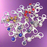 Just 35p! RHINESTONE Mini Charm Planner Clip- 5 Options #P42