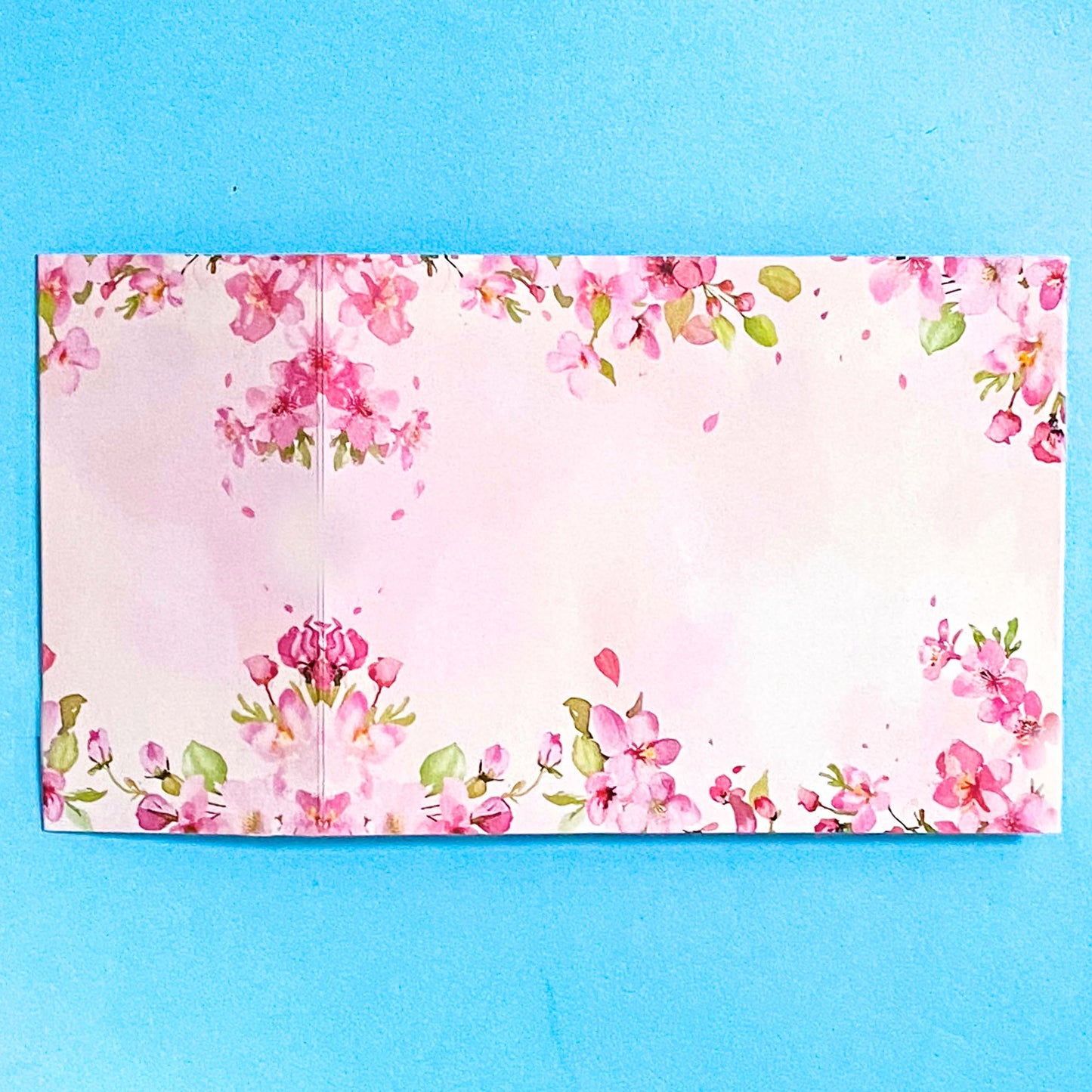 CHERRY BLOSSOM DEER Keepsake 3D Pop-Up Botanical Greeting Card