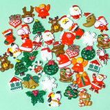 festive resin acrylic flatback flat back backs fb fbs embellishment uk cute kawaii craft supplies shop store christmas red white green candy cane house santa sleigh snowflake tree trees star rudolph present angel fun bundle bargain save