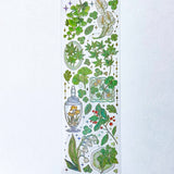 green gold yellow flower flowers plants plant sticker stickers sheet holo holographic foil foiled clear plastic pet uk cute kawaii stationery shop store butterflies butterfly jar jars ivy clover four leaf leaves