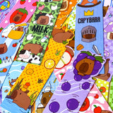 capybara capybaras cute animal kawaii animals card cardboard book bookmark bookmarks marks slim colourful uk stationery shop store planner lover set