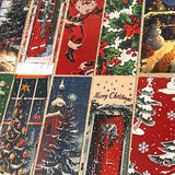 christmas festive card bookmark book mark bookmarks set gift gifts uk cute kawaii vintage retro victorian modern pretty stationery