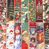 christmas festive card bookmark book mark bookmarks set gift gifts uk cute kawaii vintage retro victorian modern pretty stationery