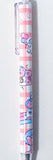 Clearance- just 99p! PINK KAWAII BUNNY & BEAR Slim Black Gel Ink PEN