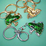 CHUNKY TREE FROG Enamel Metal KEYRING