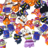 SMALL HALLOWEEN Acrylic Flatbacks x10  10mm-12mm