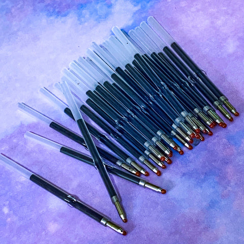 refill for black ballpoint biro ink pen pens uk cute kawaii refills for build your own make beaded pens cute kawaii stationery shop store short mini little replacement ink
