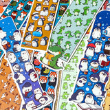 cute kawaii animal animals reading book books bookmark bookmarks card uk stationery shop store panda seal whale cat dog frog giraffe crocodile fox deer penguin bear mouse mushroom colourful tower