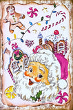 On Offer! SHABBY CHIC Vintage Pink Christmas Postcards