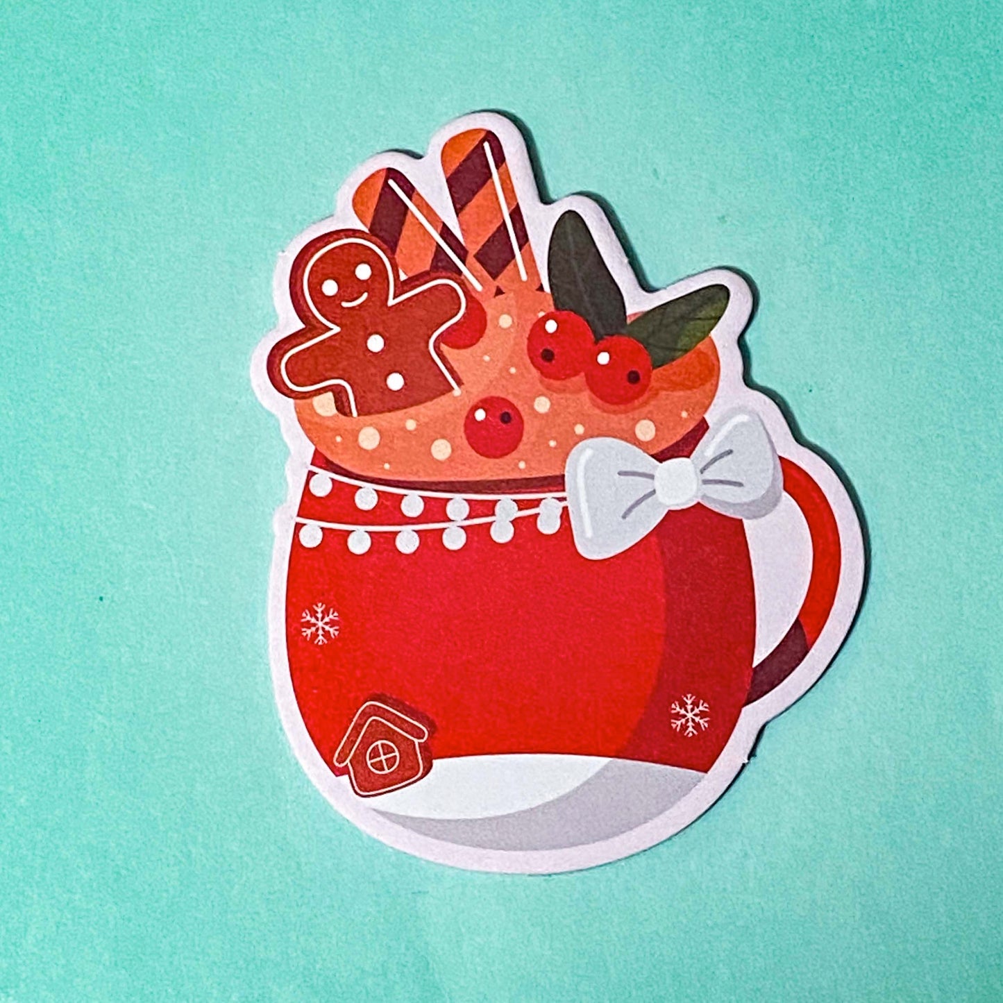 shaped sticky memo memos note pad pads notes kawaii cute festive christmas drink drinks cup cups mug mugs coffee hot chocolate uk stationery gift gifts shop store stocking filler fillers red green blue white snow snowman penguin santa reindeer