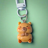 uk cute kawaii keyring keyrings bag charm charms clip clips key ring chain metal resin animal animals gift gifts shop store panda bear pandas bears cat cats penguin  penguins dog puppy chicken chick capybara