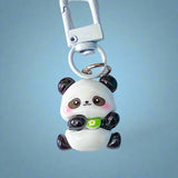 uk cute kawaii keyring keyrings bag charm charms clip clips key ring chain metal resin animal animals gift gifts shop store panda bear pandas bears cat cats penguin  penguins dog puppy chicken chick