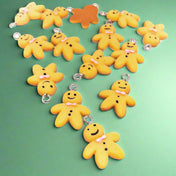 ginger bread man men charm charms gingerbread christmas festive craft supplies shop store uk cute kawaii