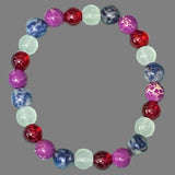 ADULTS Gemstone Beaded BRACELET Stretch Jewellery