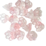 glass bead beads flower flowers bell bells bluebell pretty colourful ombre petals pink blue aqua mint wine rainbow colours uk cute kawaii 10mm 11mm 12mm craft supplies jewellery making shop store