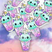 kitty cat drinking cup acrylic fb flat back flatback cute kawaii cats uk pink food drink drinks mug craft supplies planars acrylic fbs lilac purple turquoise blue