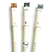 Cat's Story Black Slimline Fineline Pens